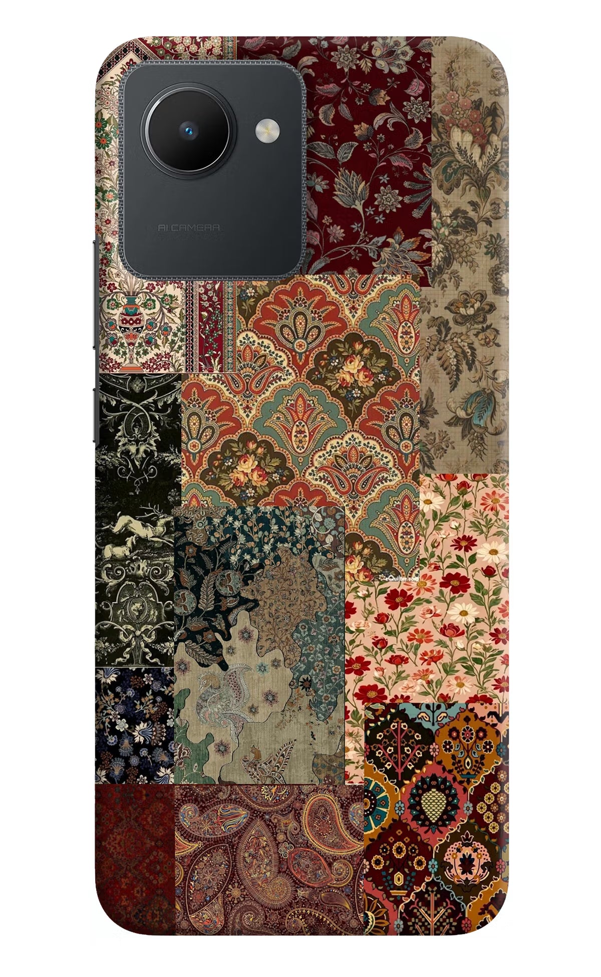 Desi Print Realme C30 Hard Case Back Cover by Casekaro