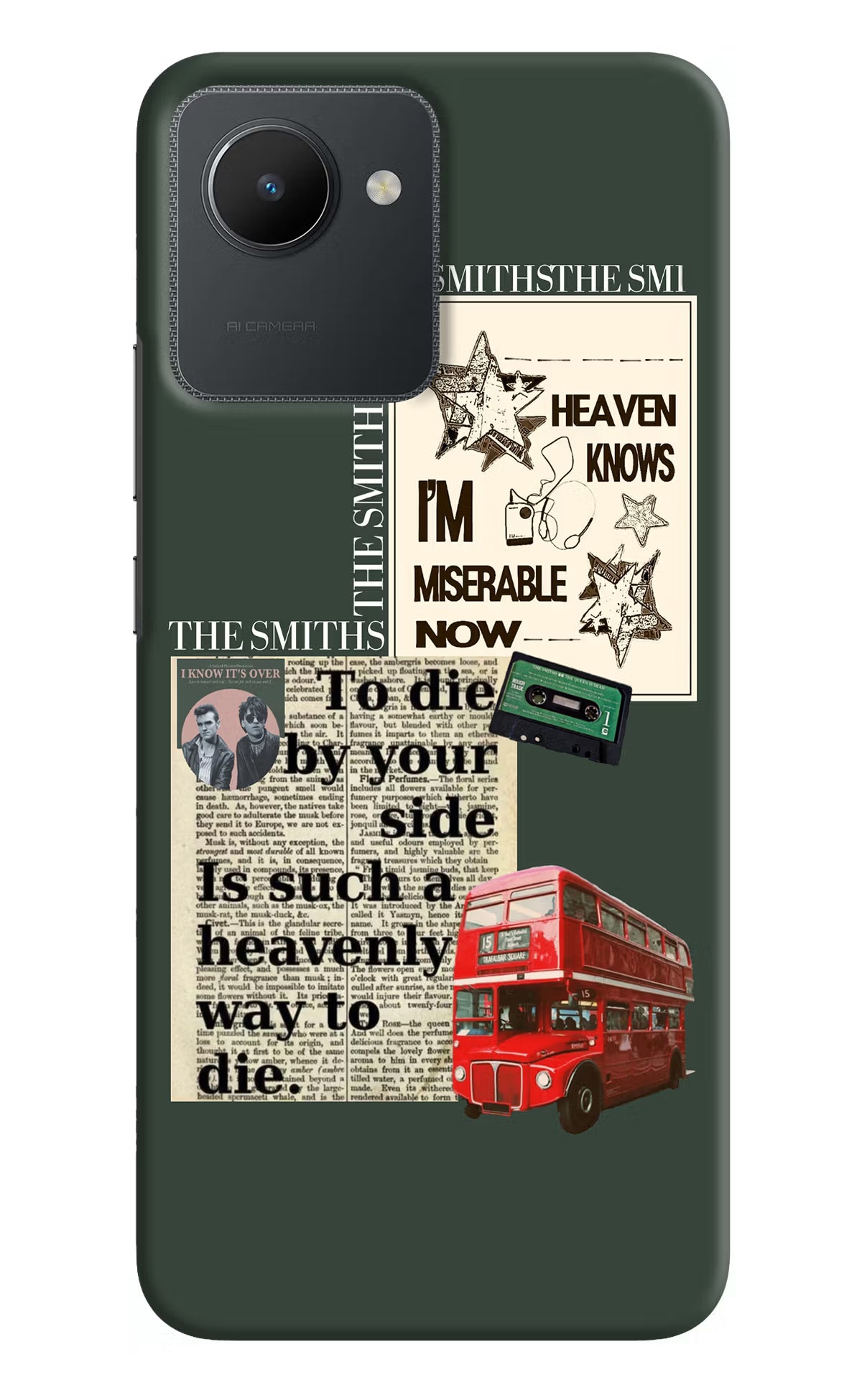 The Smiths Realme C30 Hard Case Back Cover by Casekaro