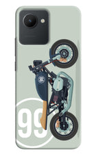 Classic Cafe Racer 99 Realme C30 Hard Case Back Cover by Casekaro