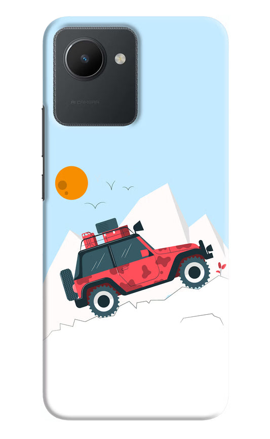 Mountain Trail Beast Realme C30 Hard Case Back Cover by Casekaro