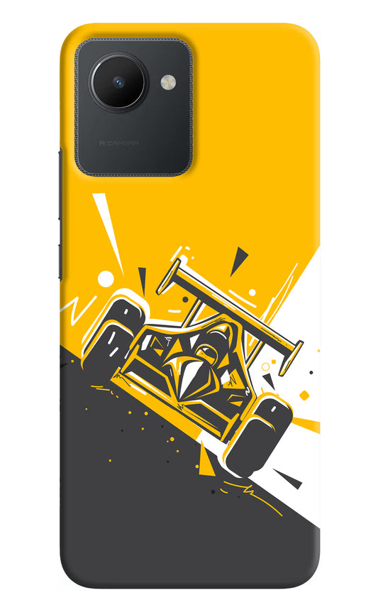 Track King Realme C30 Hard Case Back Cover by Casekaro