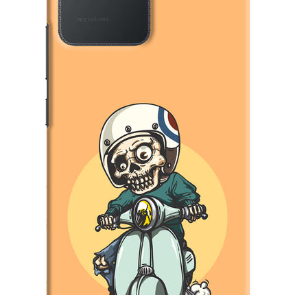 Undead Biker Realme C30 Hard Case Back Cover by Casekaro