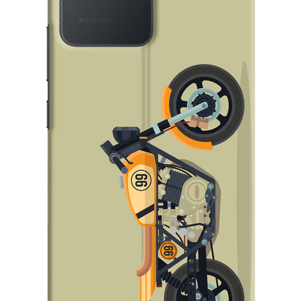 Vertical Speedster Realme C30 Hard Case Back Cover by Casekaro