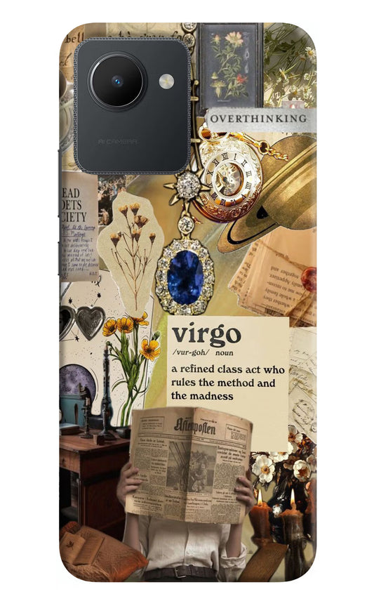 Virgo Zodiac Realme C30 Hard Case Back Cover by Casekaro