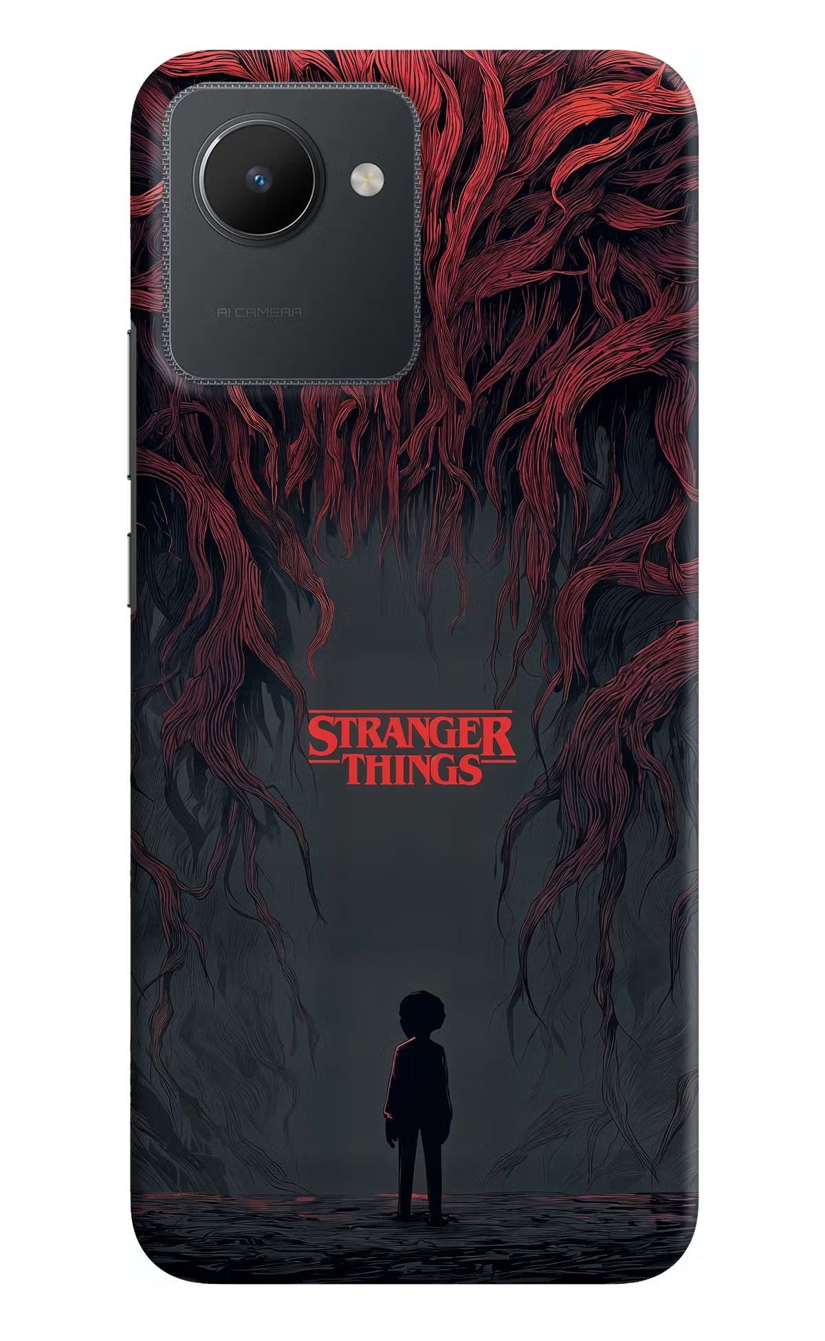 Ordinary Things Dark Side Realme C30 Hard Case Back Cover by Casekaro