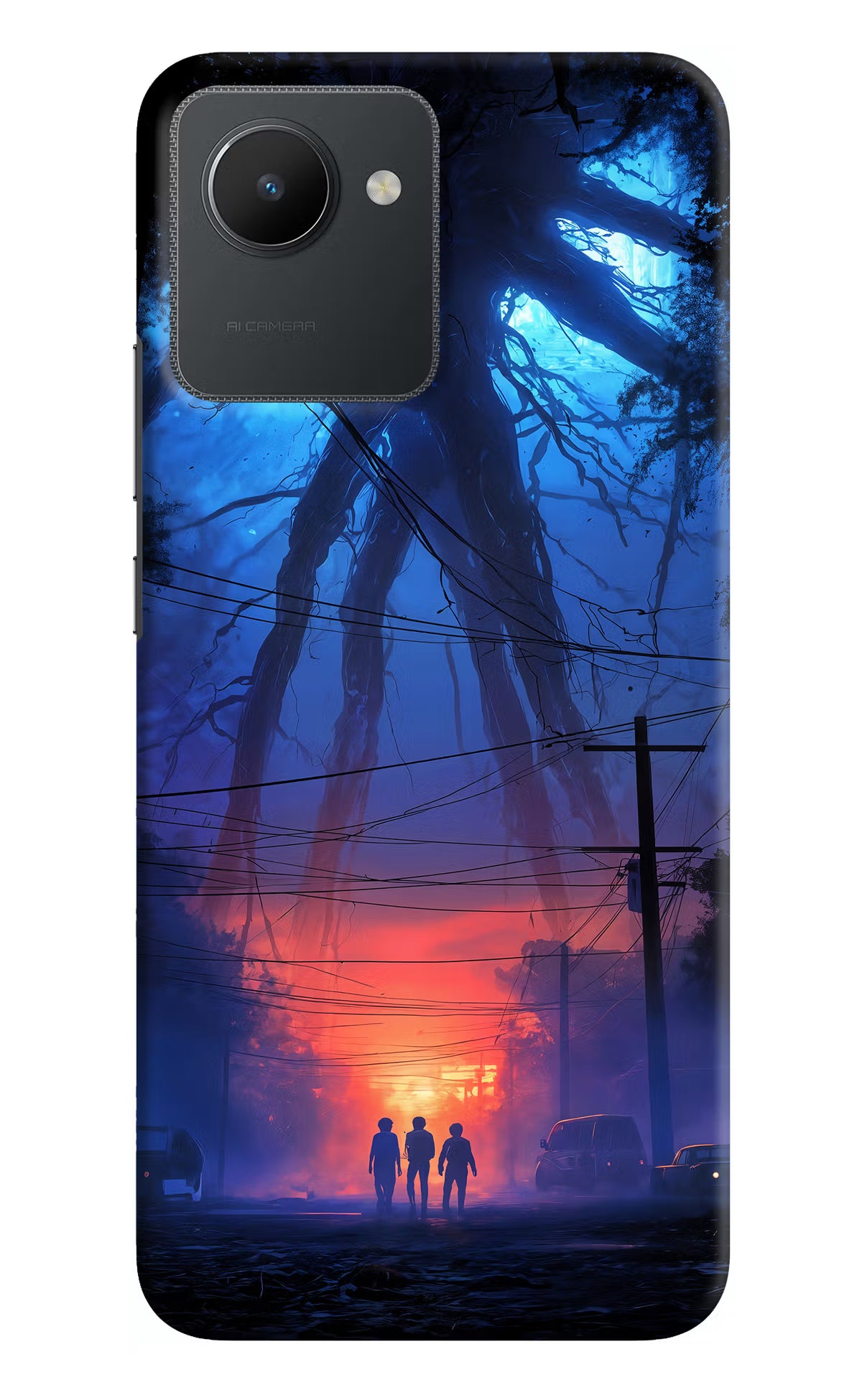 Ordinary Things Shadow Realme C30 Hard Case Back Cover by Casekaro