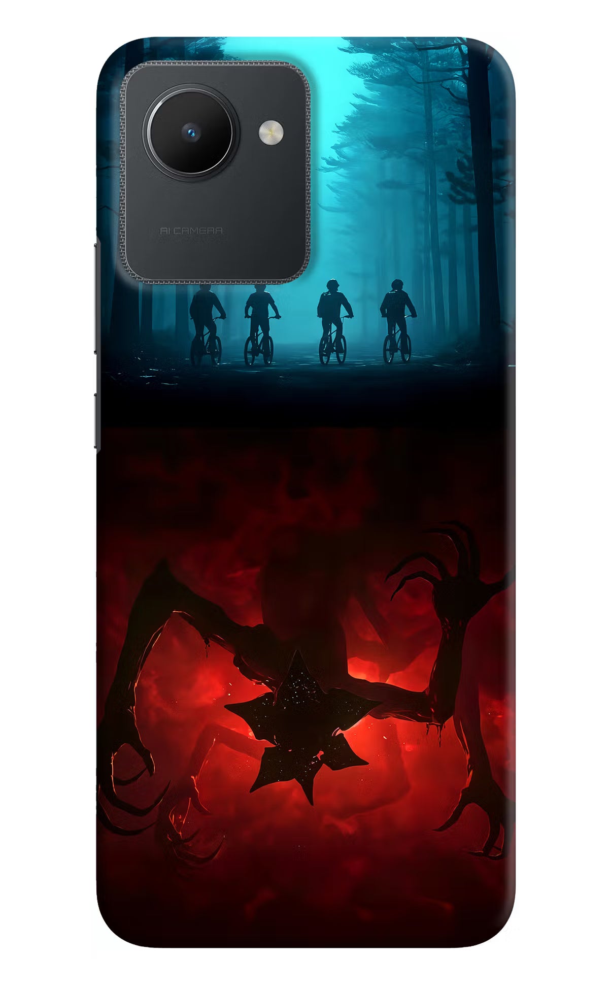 Ordinary Things Downside Up Realme C30 Hard Case Back Cover by Casekaro