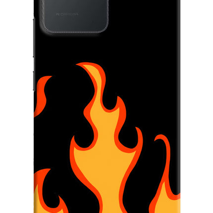 Fired Up – Black Realme C30 Hard Case Back Cover by Casekaro