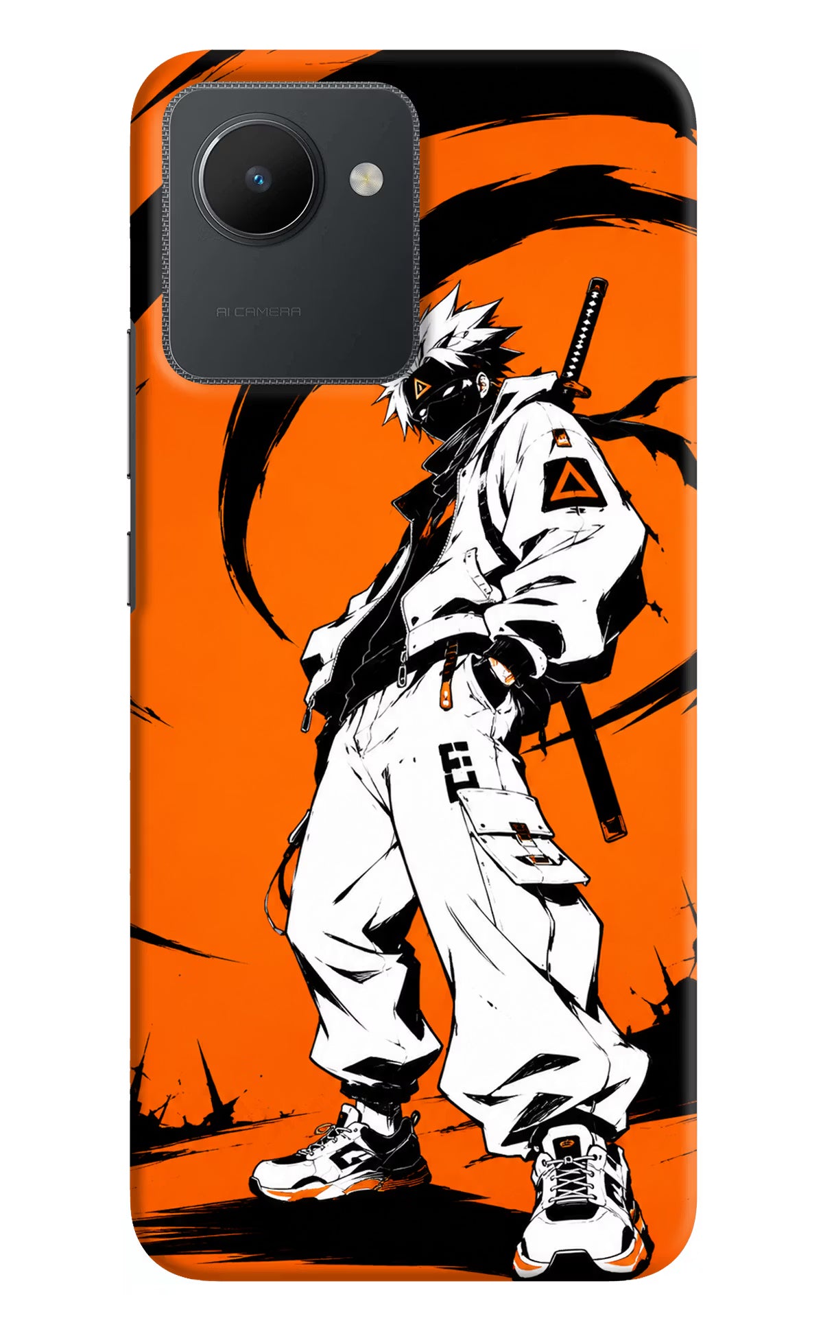 Street Samurai  Realme C30 Hard Case Back Cover by Casekaro