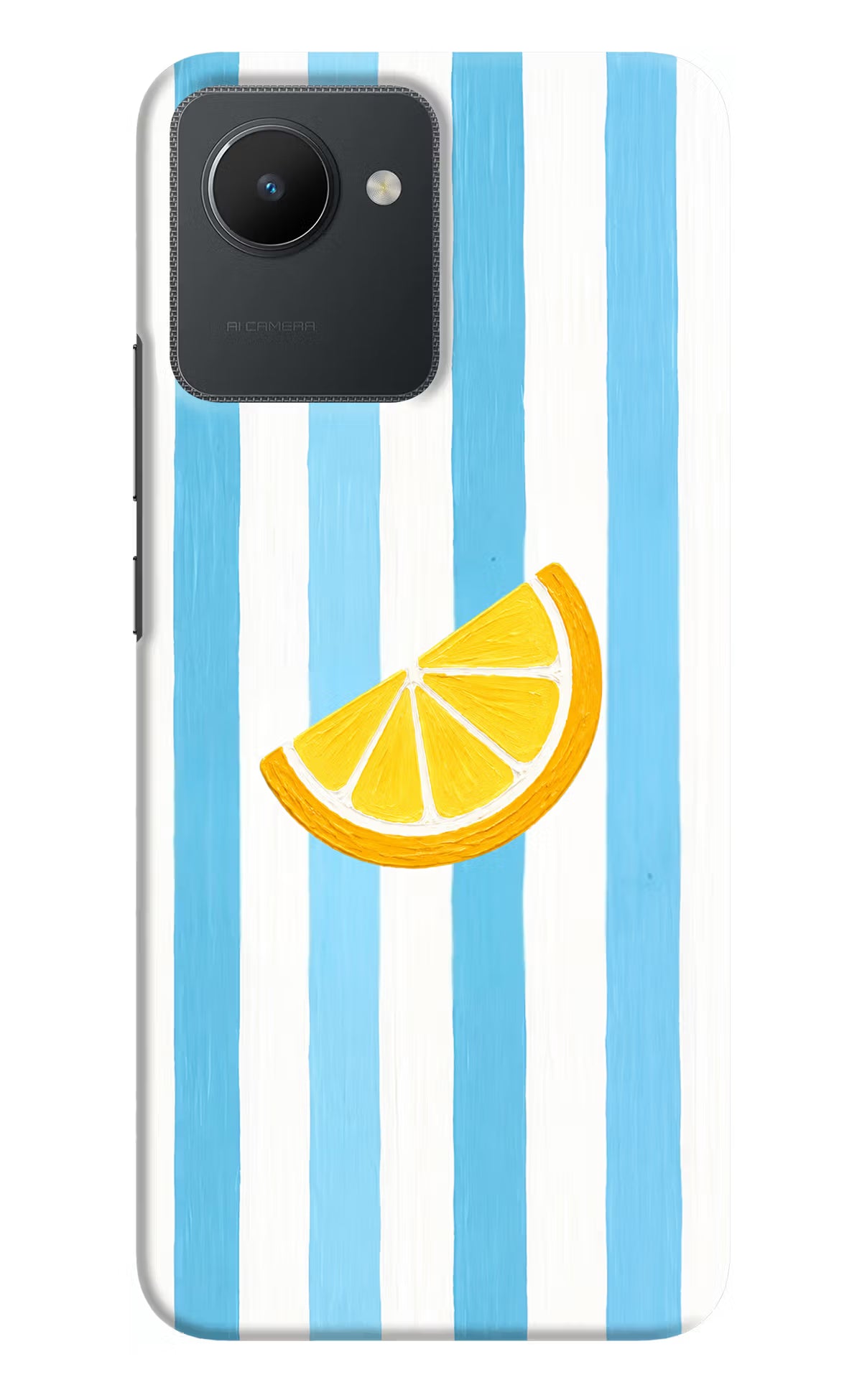 Summer Lemon Realme C30 Hard Case Back Cover by Casekaro