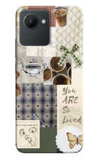 Cookie Realme C30 Hard Case Back Cover by Casekaro