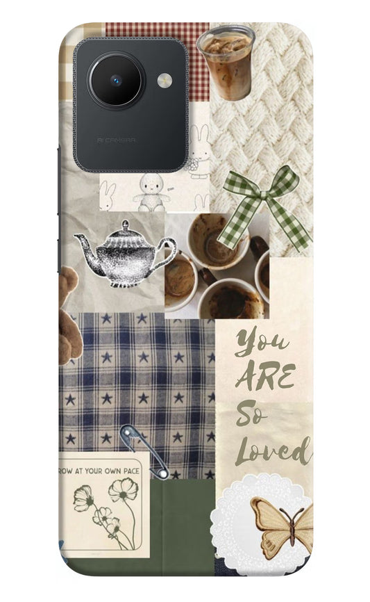 Cookie Realme C30 Hard Case Back Cover by Casekaro