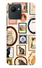 Mirror Cats Realme C30 Hard Case Back Cover by Casekaro