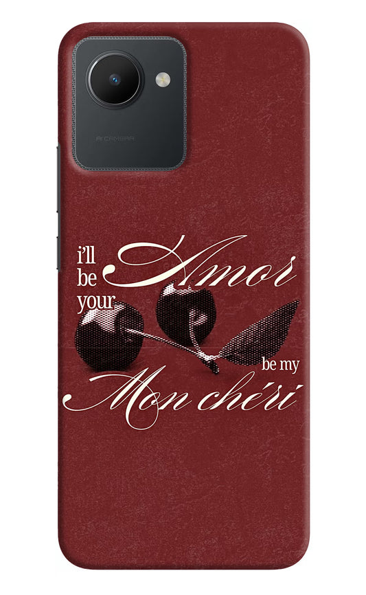 Velvet Cherry Realme C30 Back Cover