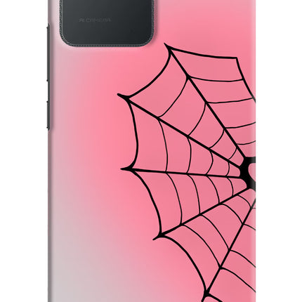 Pink Web Realme C30 Hard Case Back Cover by Casekaro