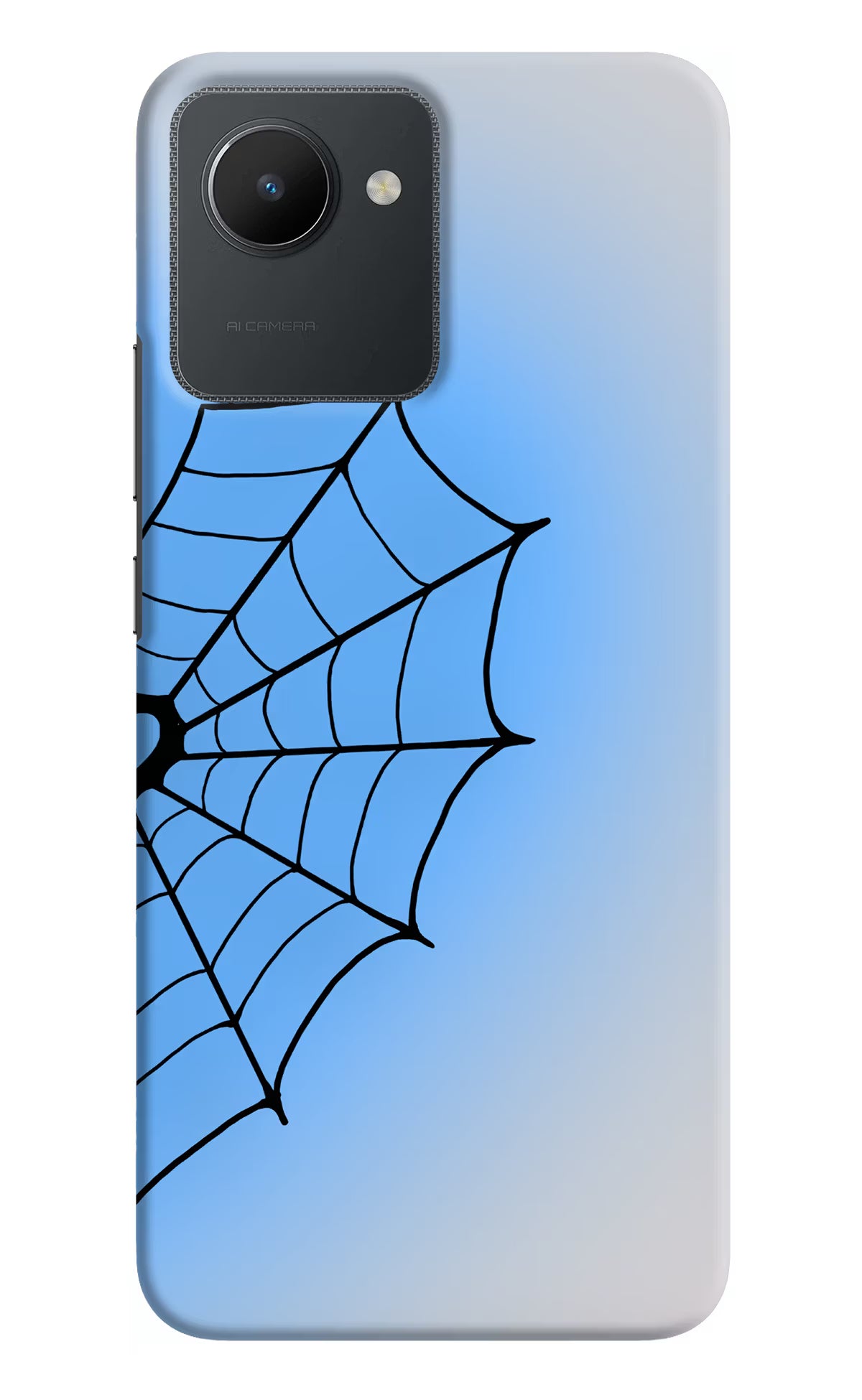 Blue Web Realme C30 Back Cover