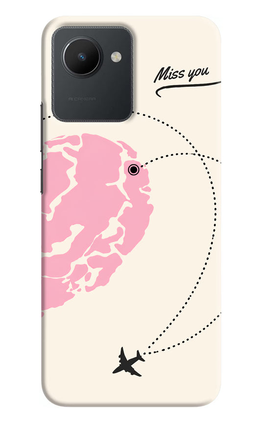 Miss Orbit Realme C30 Hard Case Back Cover by Casekaro