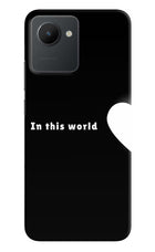 This World Realme C30 Hard Case Back Cover by Casekaro