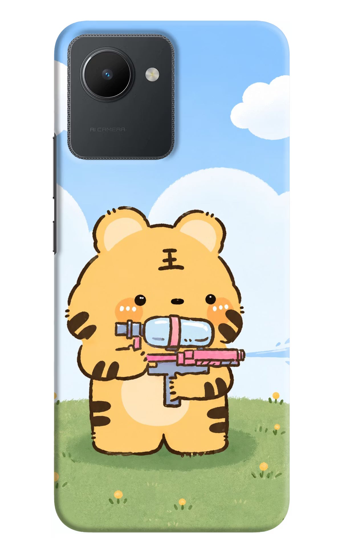 Tiger Treat Realme C30 Back Cover