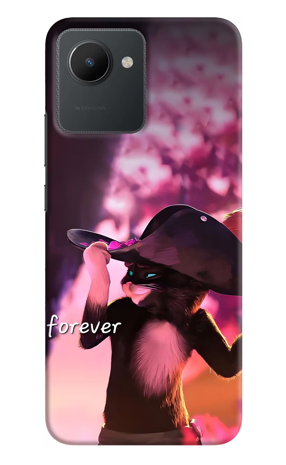 Forever Cat Realme C30 Back Cover