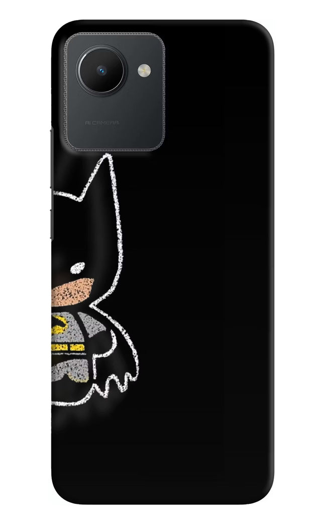 Bat Kitty Realme C30 Hard Case Back Cover by Casekaro