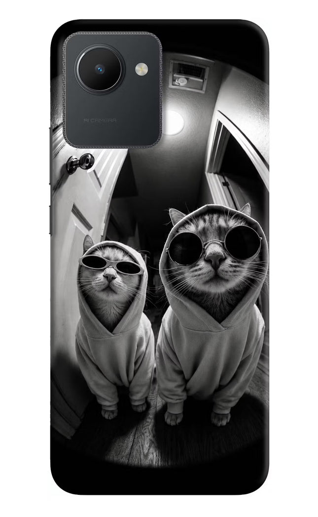 Hood Cats Realme C30 Hard Case Back Cover by Casekaro