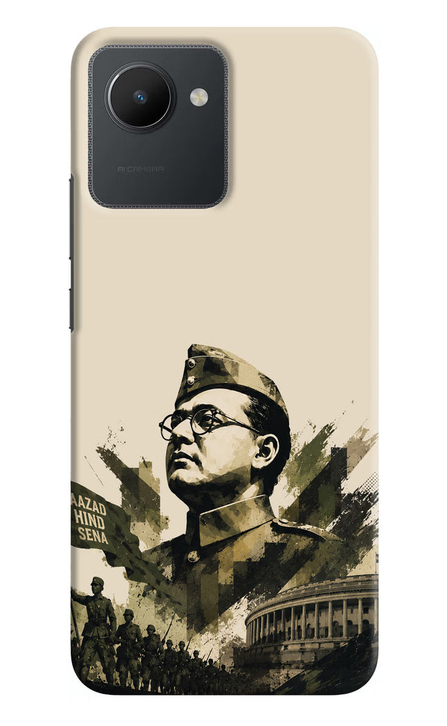 Netaji Rising Realme C30 Hard Case Back Cover by Casekaro