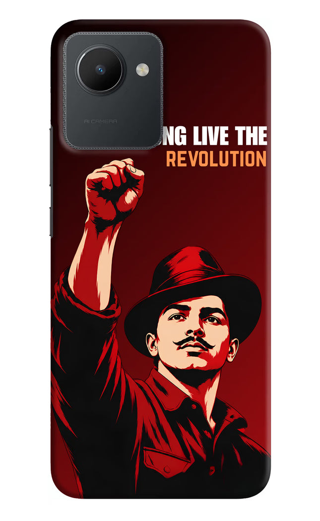 Bhagat Singh Revolution Realme C30 Hard Case Back Cover by Casekaro