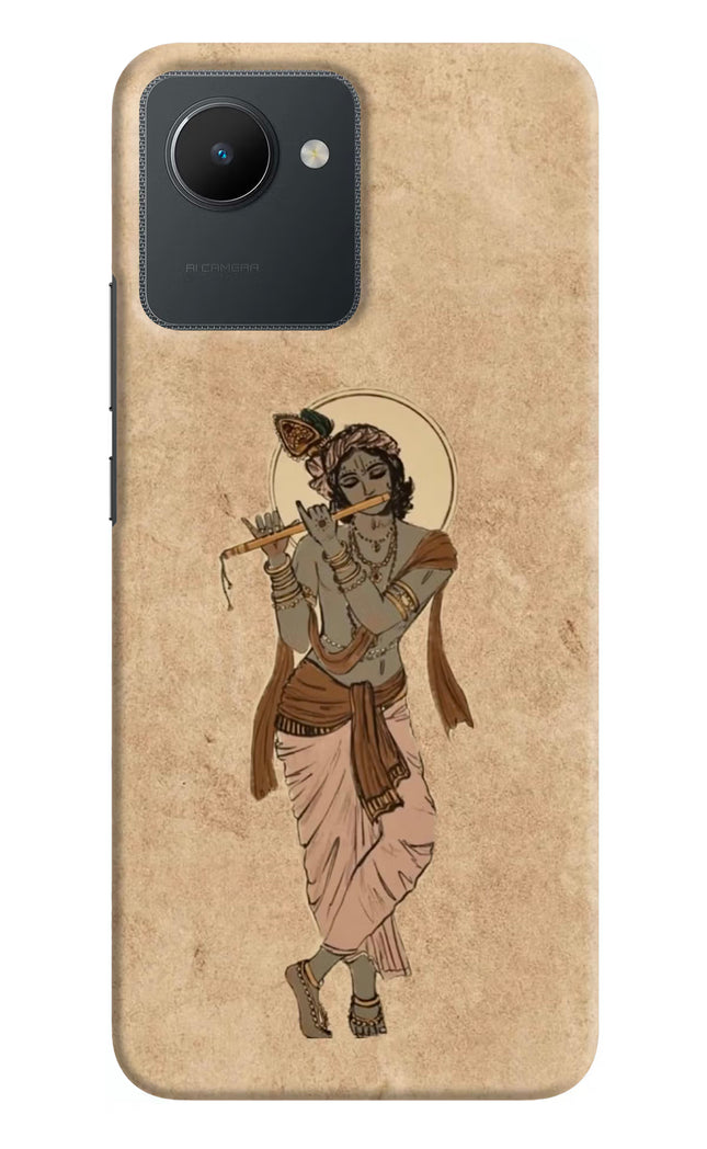 Krishna Realme C30 Hard Case Back Cover by Casekaro