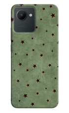 Green Stars Realme C30 Back Cover
