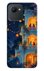 Balcony Glow Realme C30 Hard Case Back Cover by Casekaro