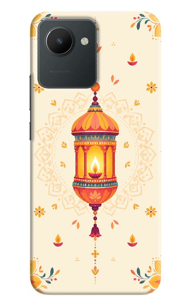 Golden Lantern Realme C30 Hard Case Back Cover by Casekaro