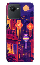 Lantern Lane Realme C30 Hard Case Back Cover by Casekaro