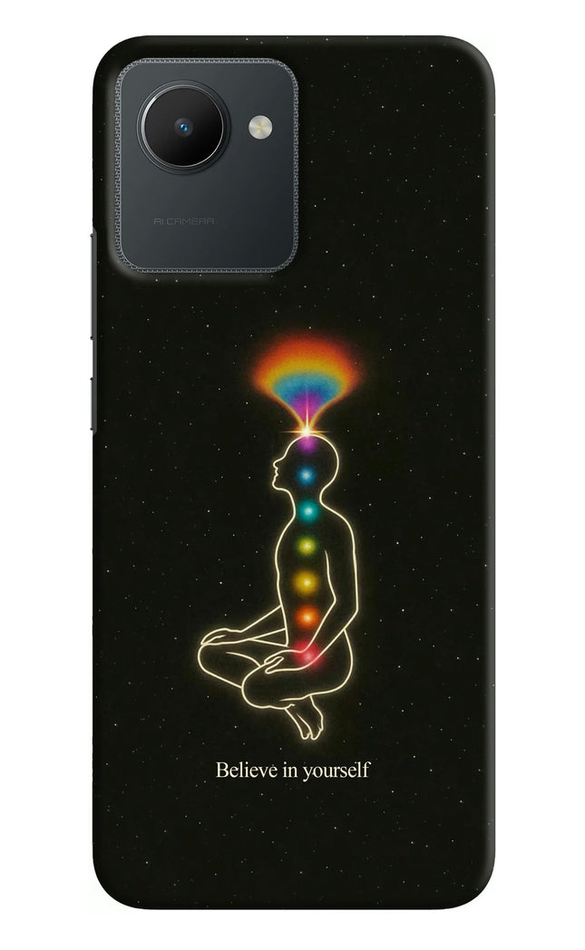 Believe in yourself Realme C30 Hard Case Back Cover by Casekaro
