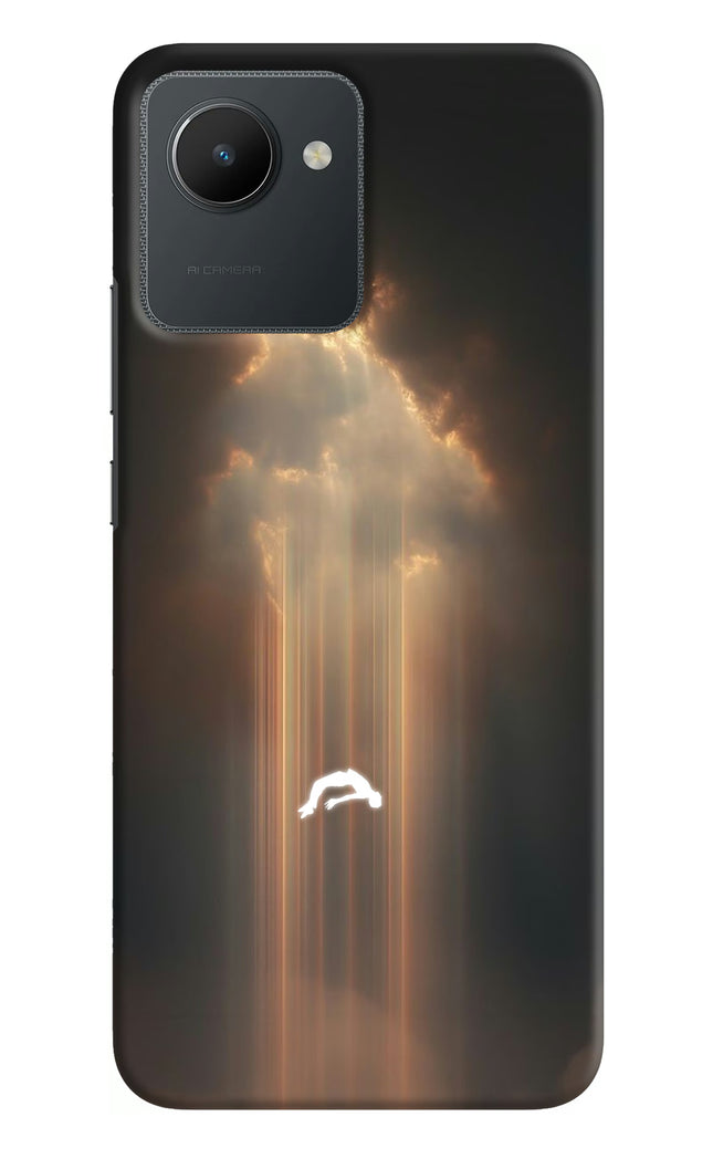Heavenly Beam Realme C30 Hard Case Back Cover by Casekaro