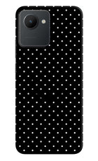 White Dots Realme C30 Pop Case by Casekaro