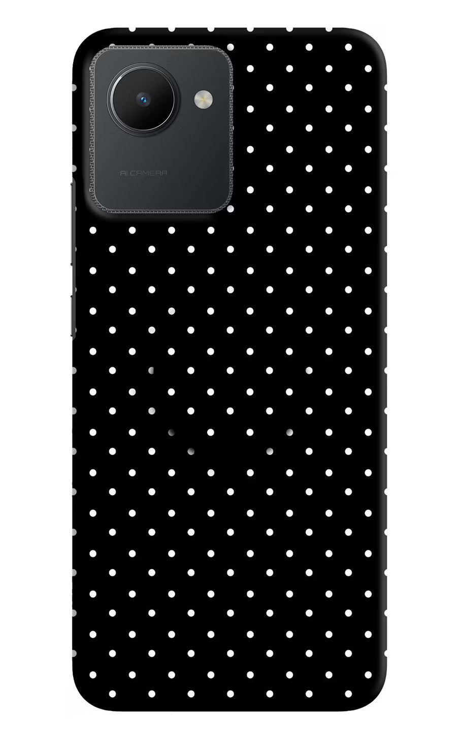 White Dots Realme C30 Pop Case, Hard case