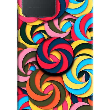 Spiral Pattern Realme C30 Pop Case by Casekaro