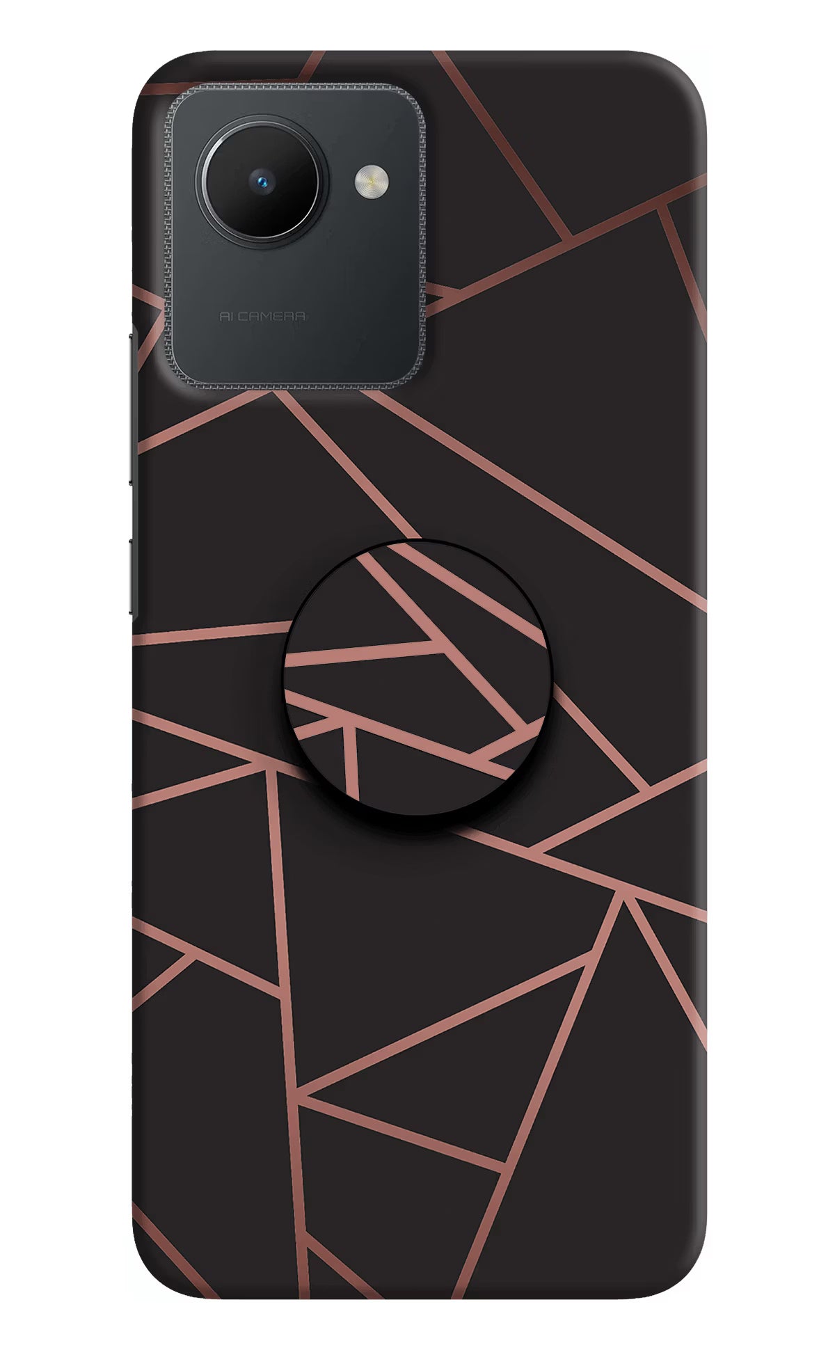 Geometric Pattern Realme C30 Pop Case by Casekaro