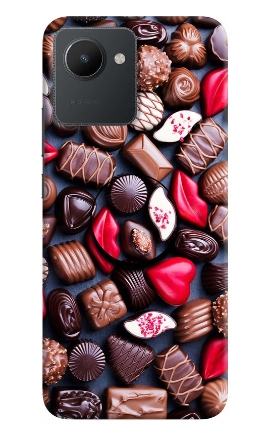 Chocolates Realme C30 Pop Case by Casekaro