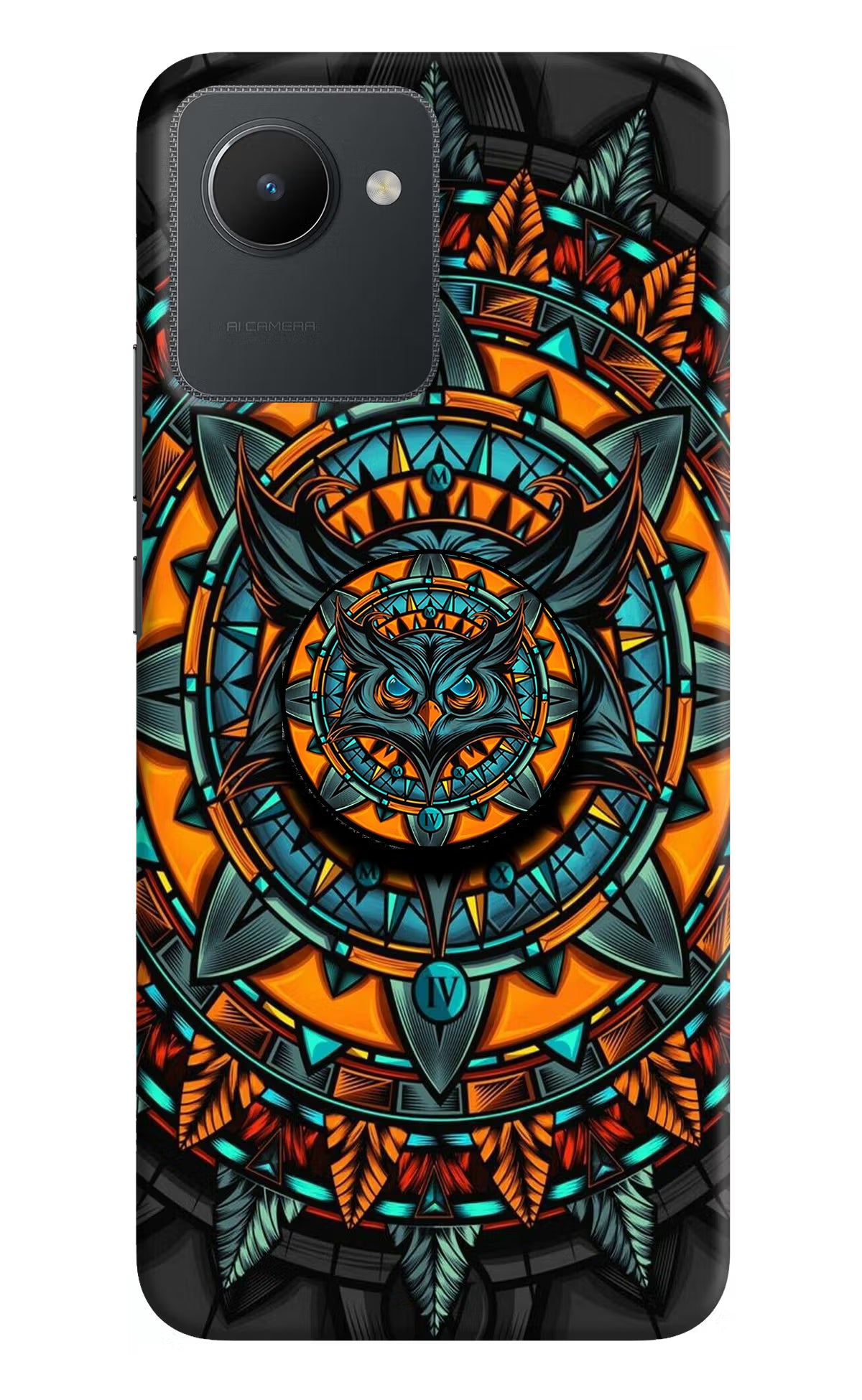 Angry Owl Realme C30 Pop Case by Casekaro