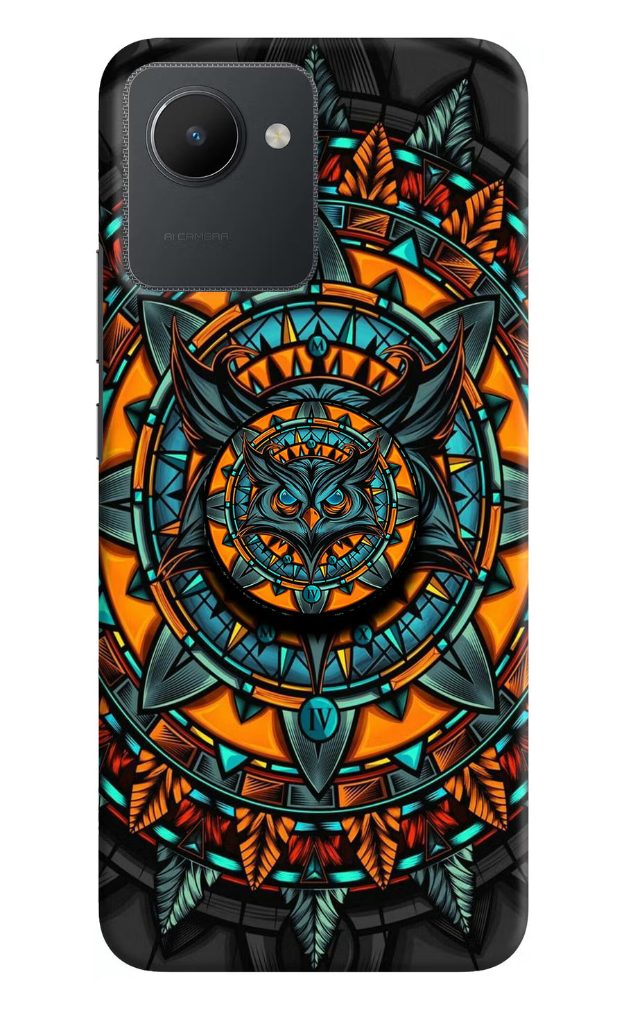 Angry Owl Realme C30 Pop Case, Hard case