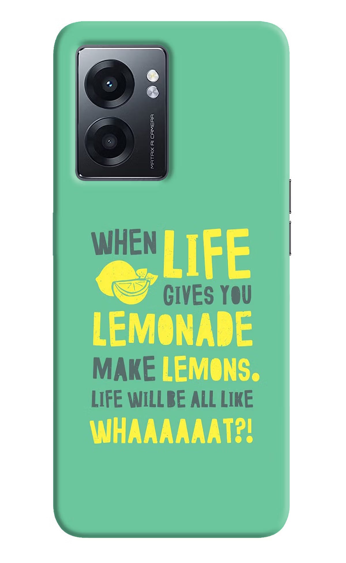 Quote Realme Narzo 50 5G Back Cover