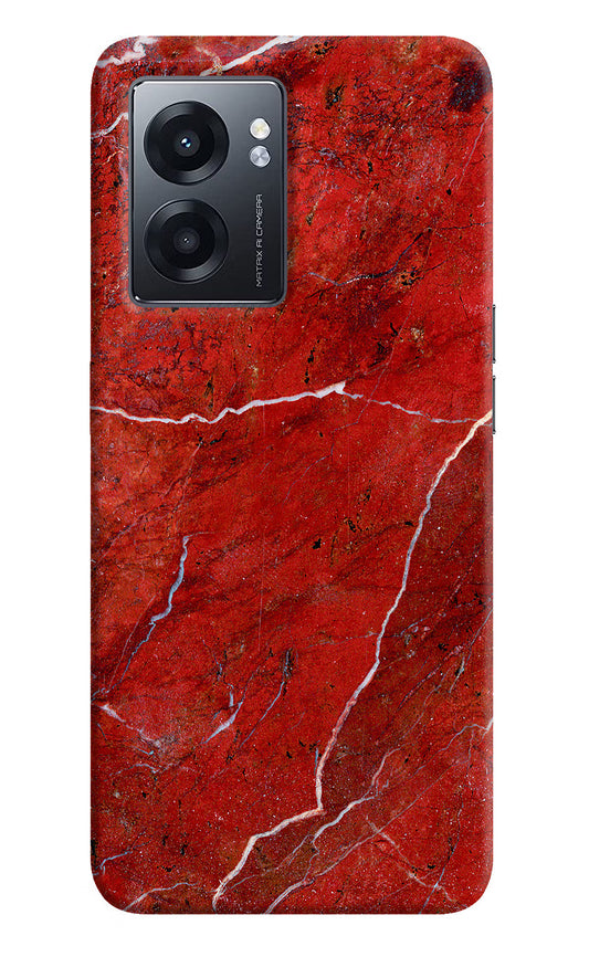 Red Marble Design Realme Narzo 50 5G Back Cover
