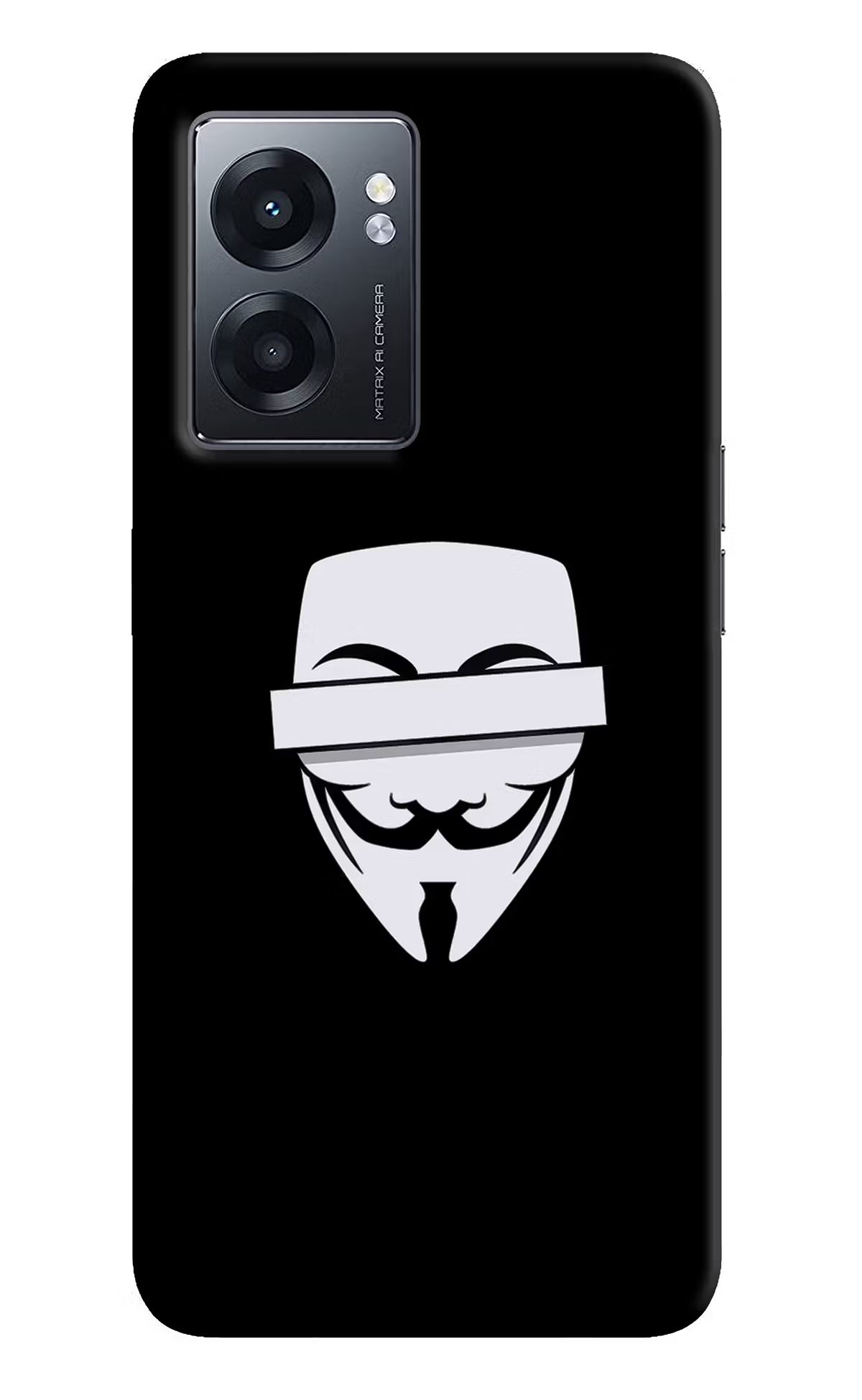 Anonymous Face Realme Narzo 50 5G Back Cover