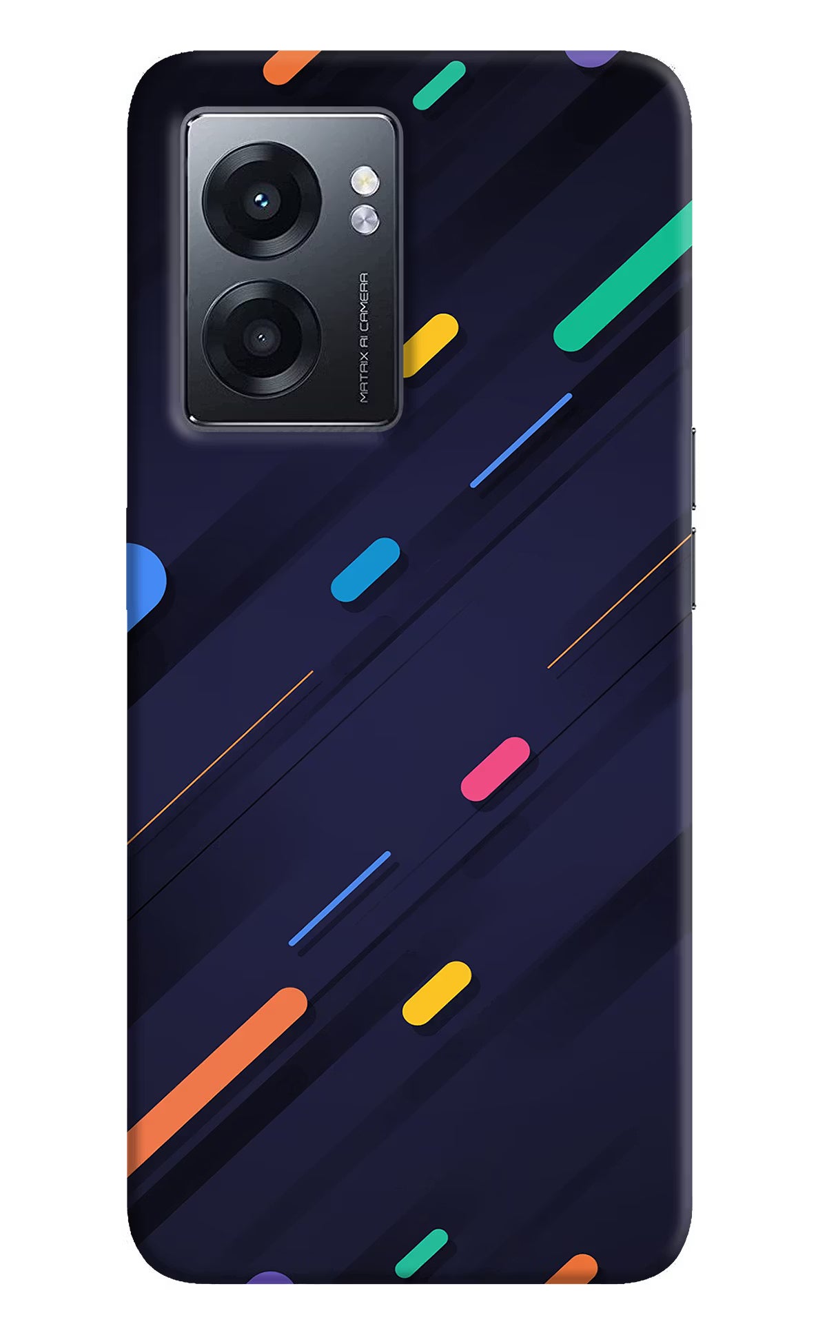 Abstract Design Realme Narzo 50 5G Back Cover