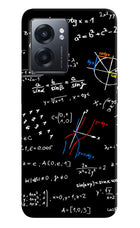 Mathematics Formula Realme Narzo 50 5G Back Cover