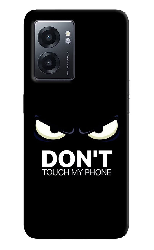 Don'T Touch My Phone Realme Narzo 50 5G Back Cover