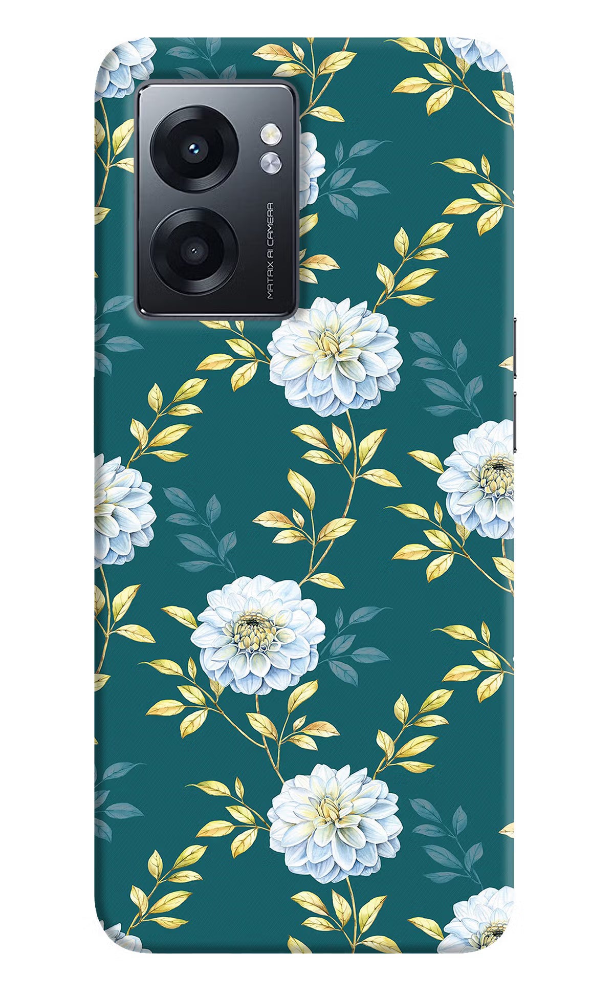 Flowers Realme Narzo 50 5G Back Cover