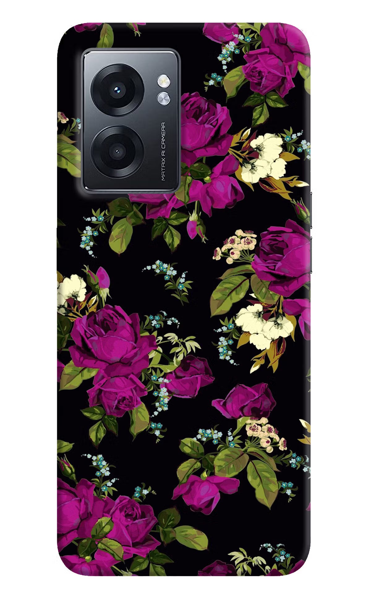 Flowers Realme Narzo 50 5G Back Cover